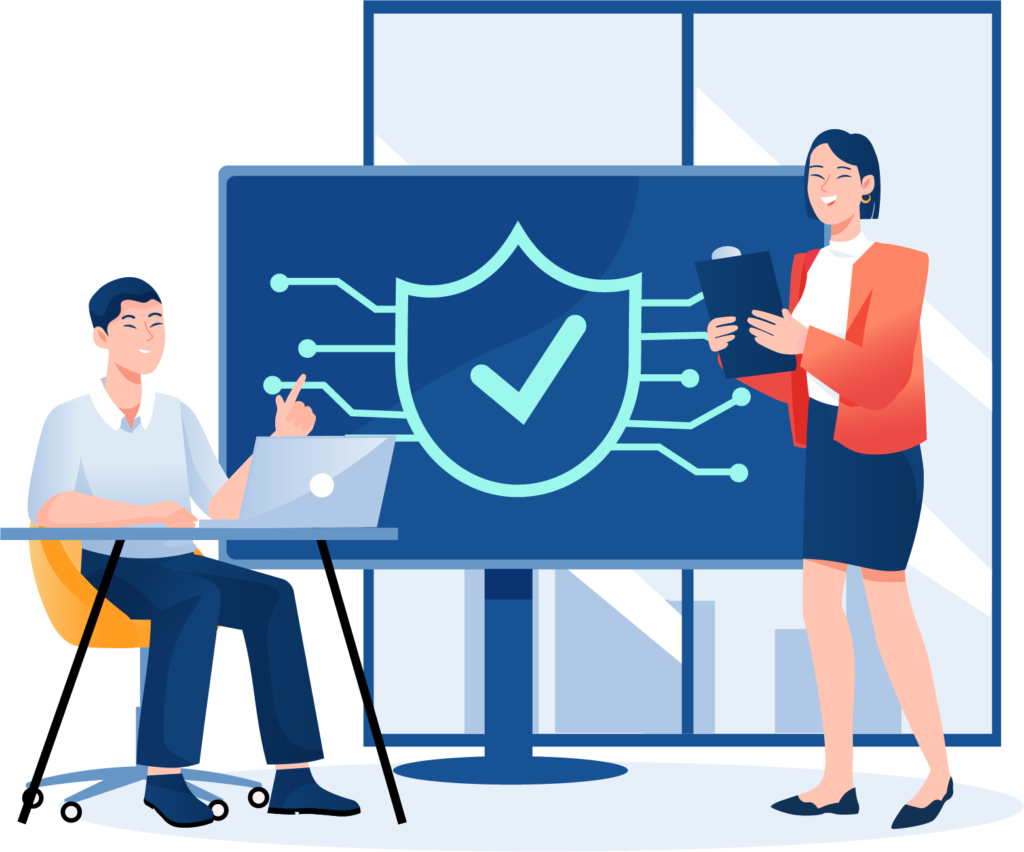 Cybersecurity illustration