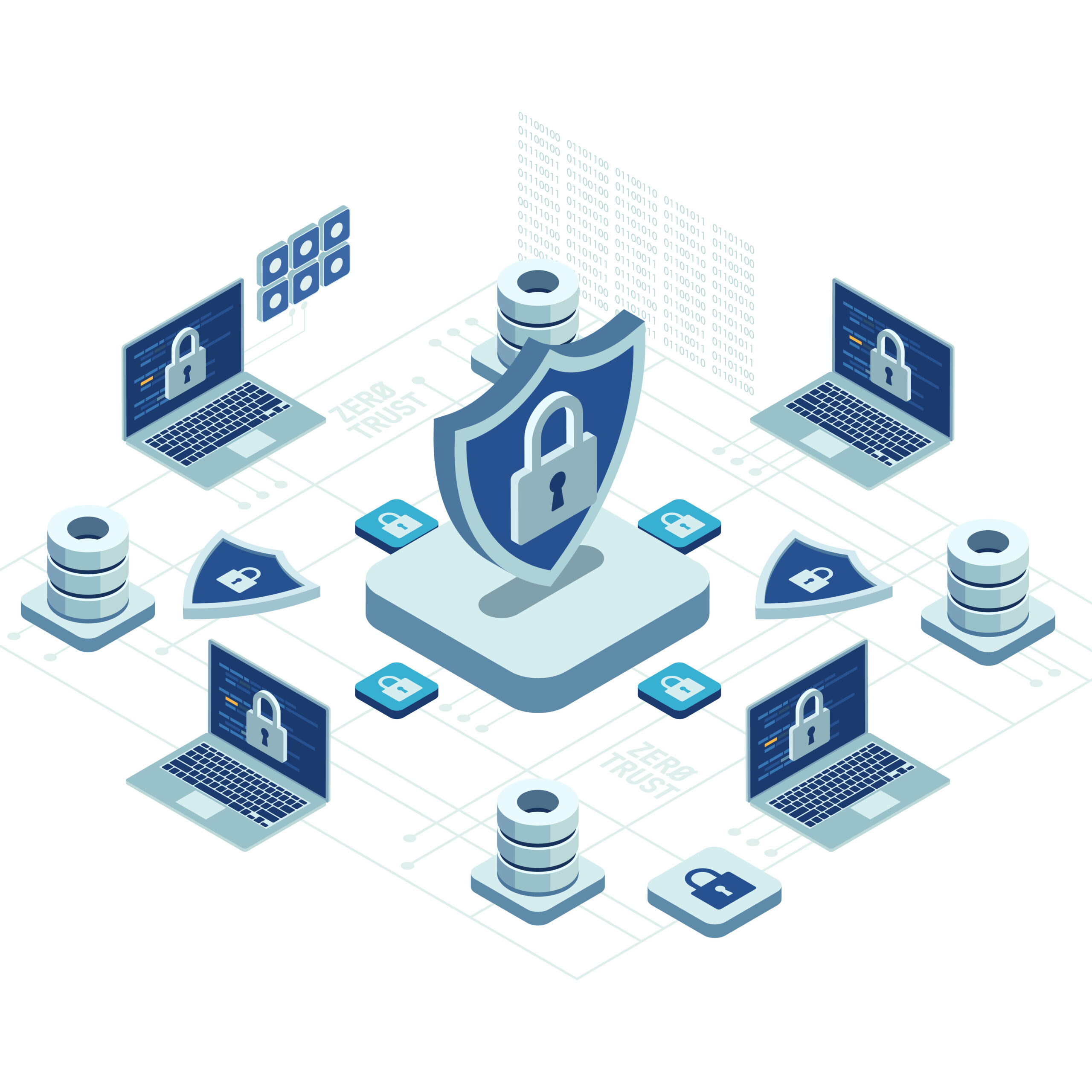 Website security illustration