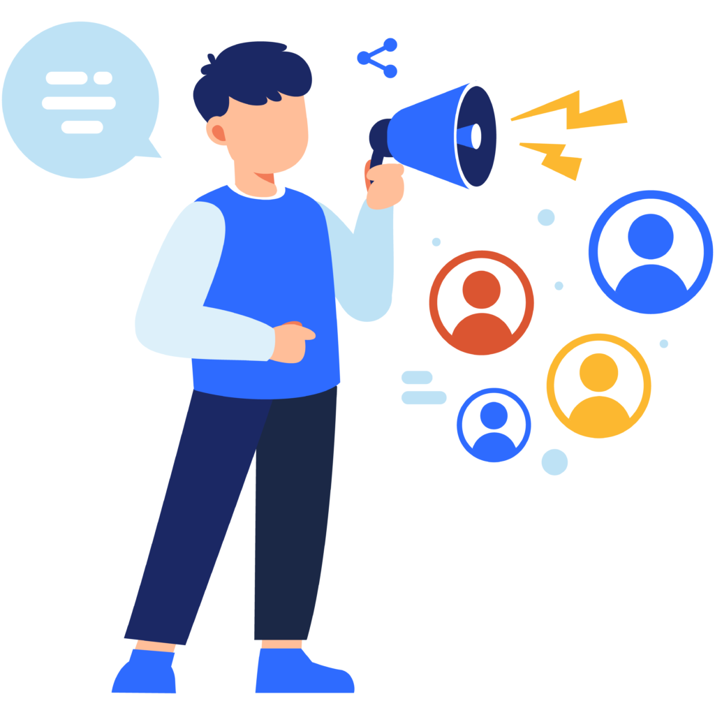 Marketing Communications Illustration