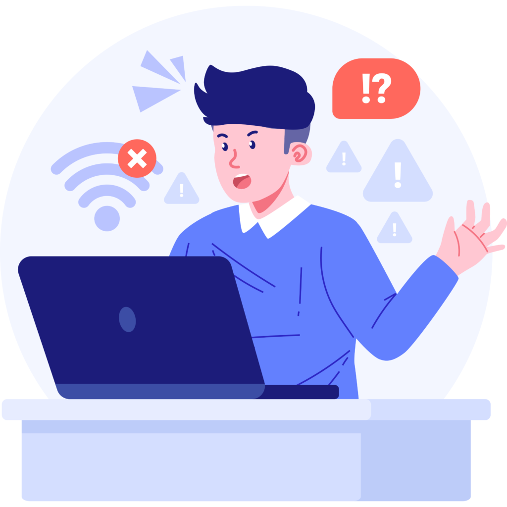 No Internet Connection Illustration